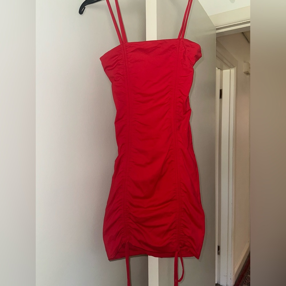Babyboo Red Mini Dress